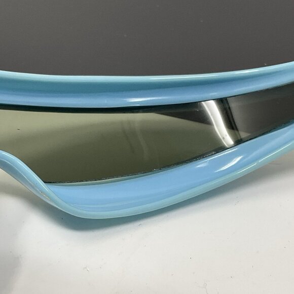 Foster Grant  Space Age Very Rare Blue  Sunglasses Headband Style Made In USA main image 9